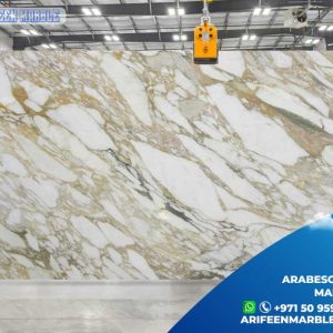 Arabescato Marble Slab supplier in Dubai