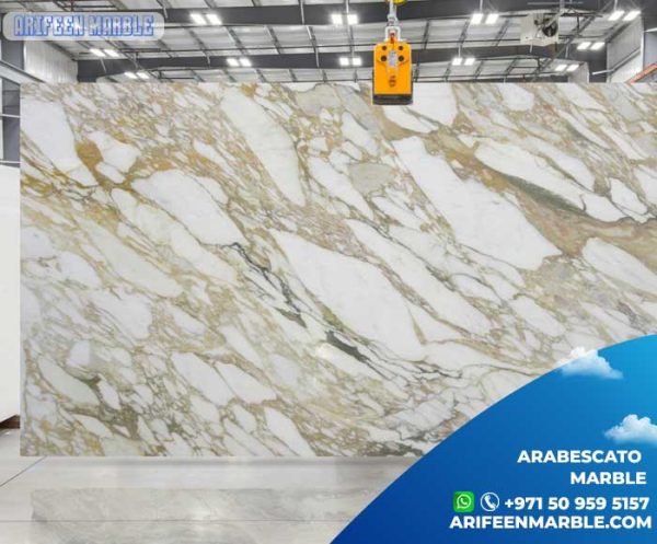 Arabescato Marble Slab supplier in Dubai