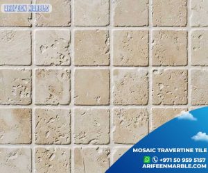 mosaic travertine tile Dubai