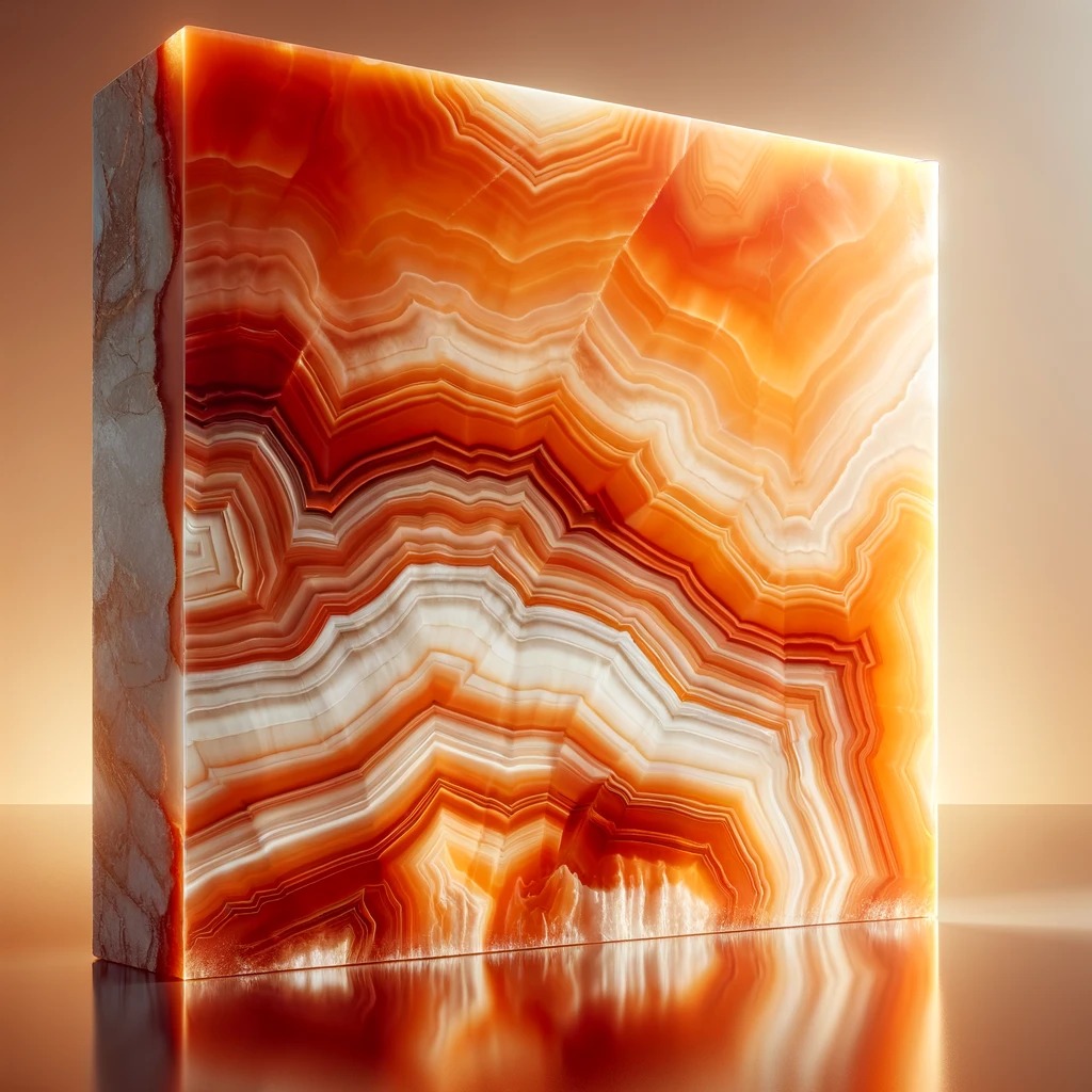Orange Onyx: Marble, Countertops & Slabs in Dubai | Arifeen Marble