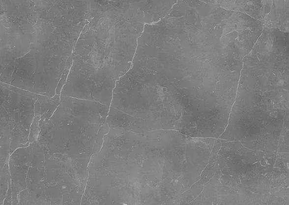 Close up of grey marble with intricate veining and patterns