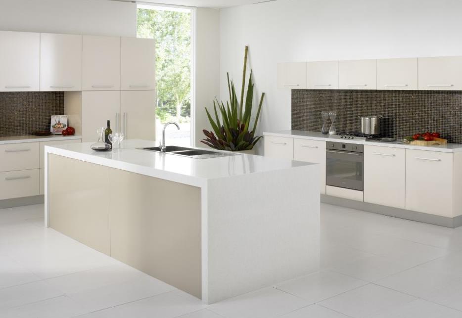 Modern kitchen countertop in Dubai with sleek design and high-quality materials