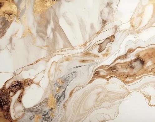 Close-up of a smooth and elegant marble texture with intricate veining and patterns.