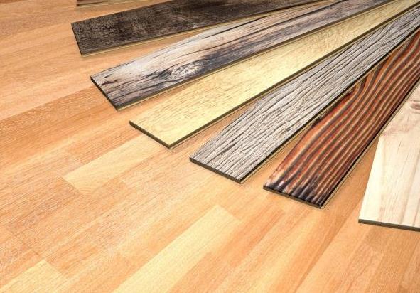 Parquet flooring in a stylish and modern Dubai home